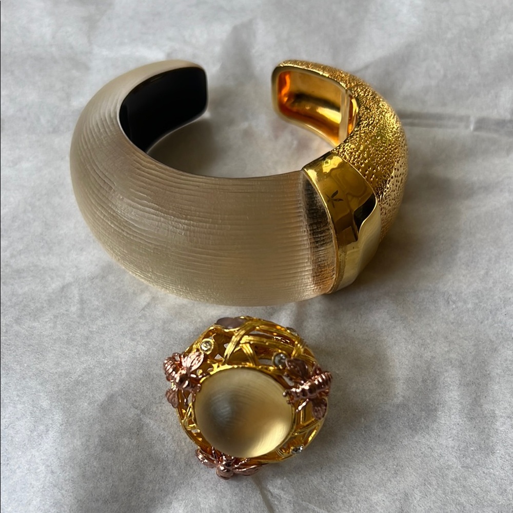 Alexis Bittar Bracelet & Ring Set